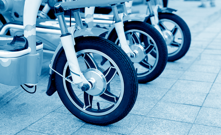 Bicicleta eléctrica sin pedales