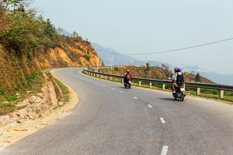 Motos en viaje silencioso y sin vibraciones