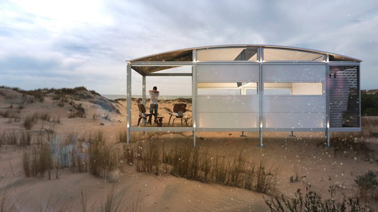 Casa en el desierto