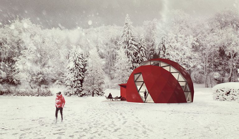 Casa en la nieve