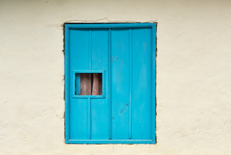 Ventana azul