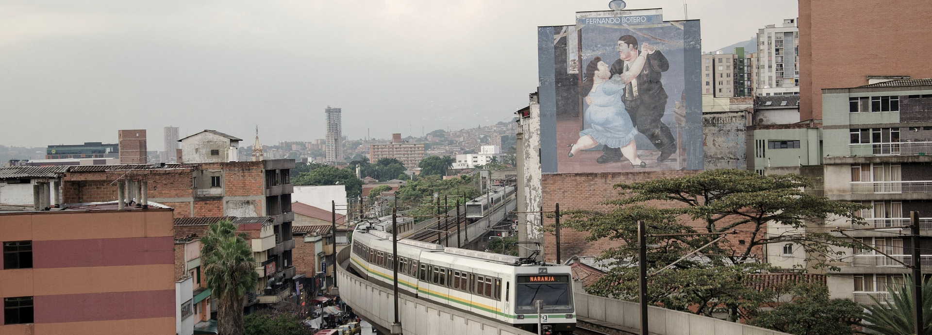 Imagen panorámica de medellín, Antioquia